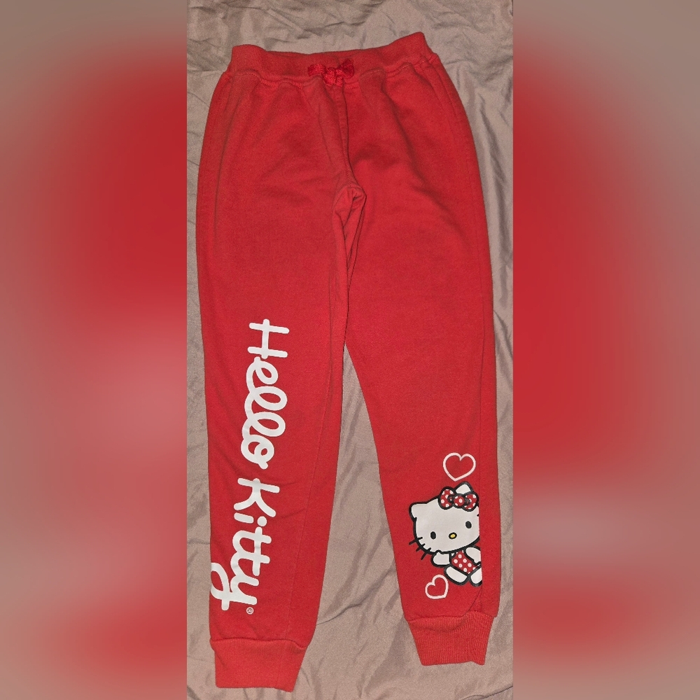 Hello Kitty Red Kids Sweatpants